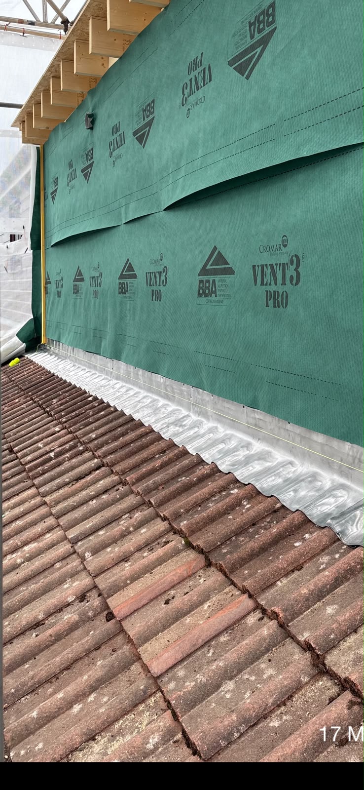 Tiled roof recover