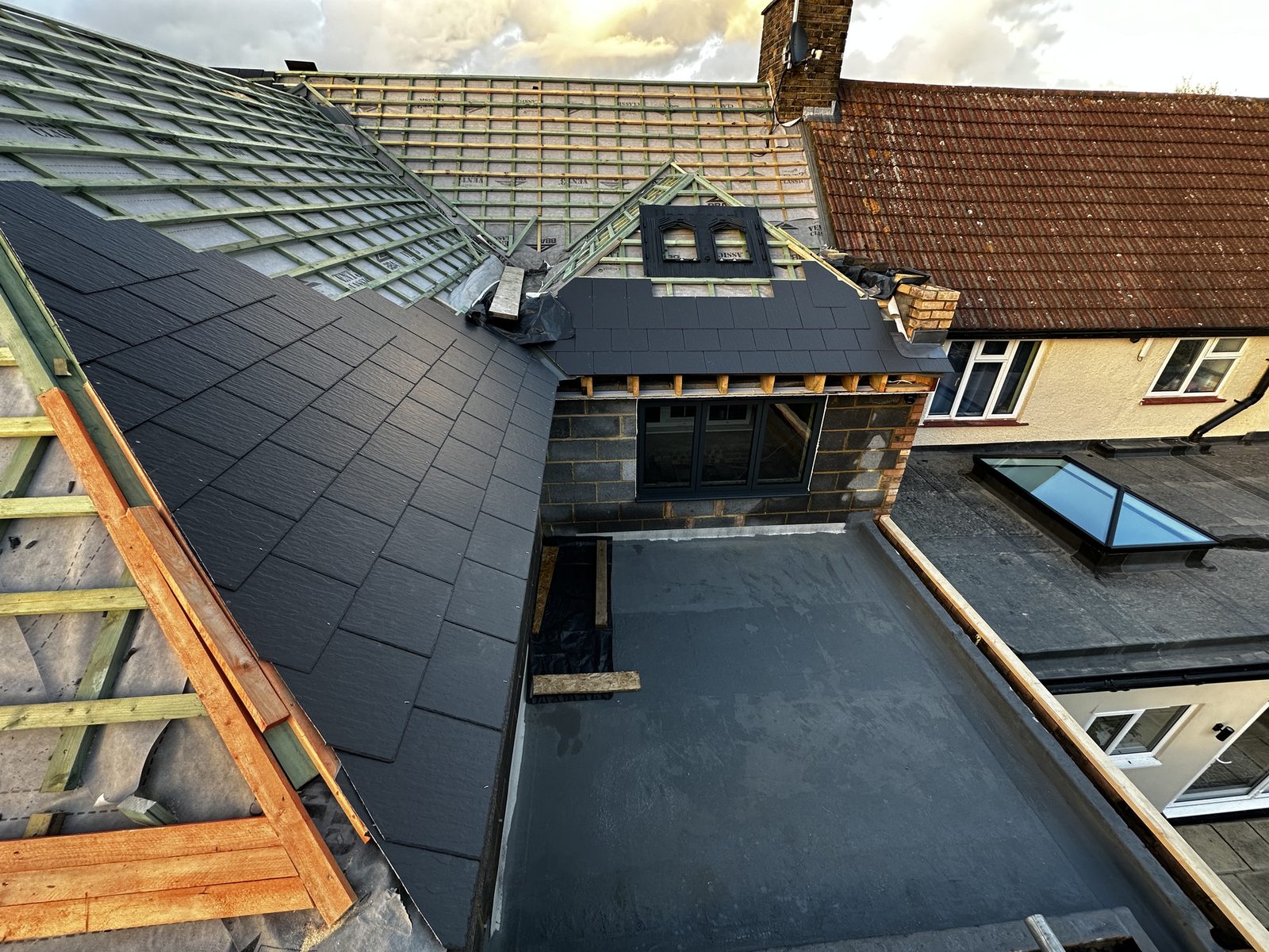 Slate Roofs by JRD Roofing in Clitheroe, Lancashire